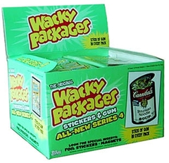 Wacky Packages: Stickers & Gum: All-New Series 4: Booster Box: 2006 Edition